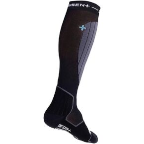 GFX Compression Hybrid DLX-Merino Wool Low-Profile High-Performance Ski Socks
