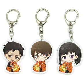 Inc. - Set of 3 Fire Force Acrylic Keychain Maki Oze, Akitaru Oubi, Takehisa Hinawa