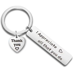 Lywjyb Birdgot Appreciation Gift I Appreciate All That You Do Thank You Gift for Nurse Doctor Coach Employee Social Worker Nanny (Appreciate All That You Do)
