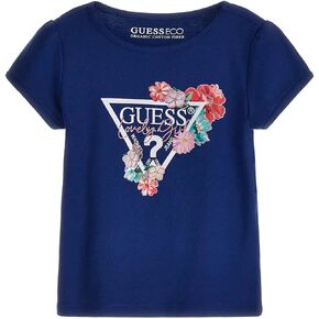 GUESS Girls' Short Sleeve T-Shirt