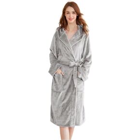 Womens Robe Plush Robes for Women Fluffy Bathrobe Gift