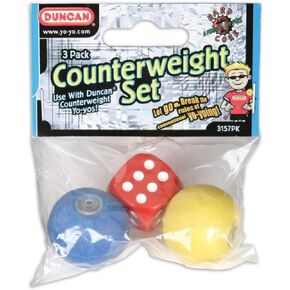 Duncan Toys 3 Yo-Yo Counterweight Set, Yo-Yo Accessory [3-Pack]