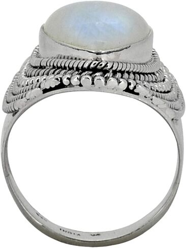 مجوهرات YoTreasure Rainbow Moonstone الصلبة 925 من الفضة الاسترليني in Saudi Arabia