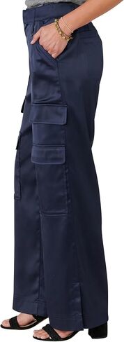 Democracy womens Democracy Women's "Ab"solution Skyrise Wide Leg Cargo Jeans in Saudi Arabia