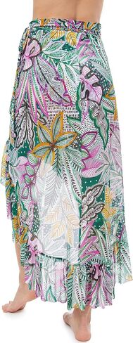 Profile by Gottex Women's Tropic Boom Open Mesh Skirt in Saudi Arabia