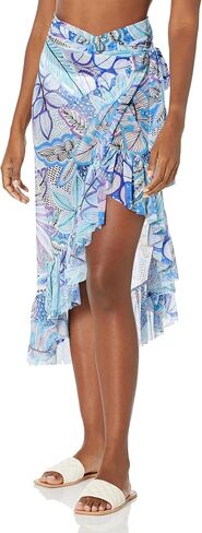 Profile by Gottex Women's Tropic Boom Open Mesh Skirt in Saudi Arabia