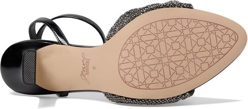 Jewel Badgley Mischka Huntley Crystal Strap Stiletto Heel Sandal in Saudi Arabia