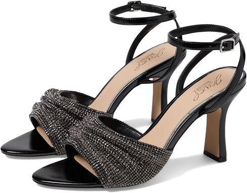 Jewel Badgley Mischka Huntley Crystal Strap Stiletto Heel Sandal in Saudi Arabia