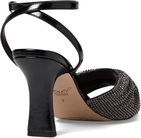 Jewel Badgley Mischka Huntley Crystal Strap Stiletto Heel Sandal in Saudi Arabia