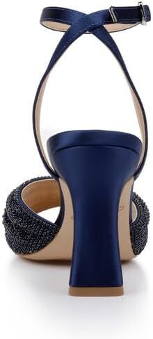 Jewel Badgley Mischka Huntley Crystal Strap Stiletto Heel Sandal in Saudi Arabia