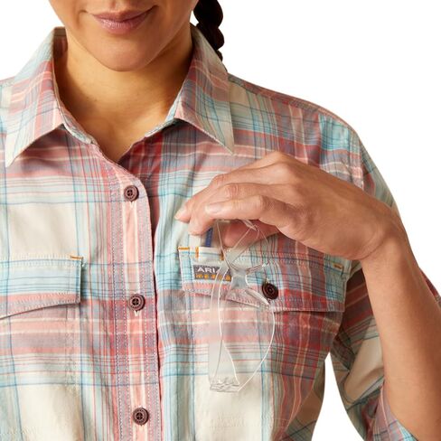 ARIAT Women's Rebar Made Tough Durastretch Work Shirt in Saudi Arabia