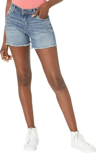 KUT from the Kloth Women's Gidget Fray Shorts in Bringing in Saudi Arabia