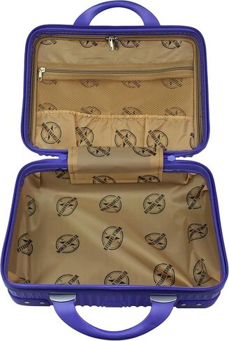 World Traveler Highways 2-Piece Hardside Carry-On Spinner Luggage Set, Brown, One_Size in Saudi Arabia