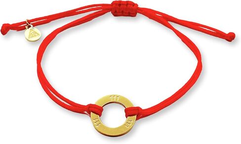 Angel Numbers Bracelet - Red Cord Waterproof Gold Jewelry - Numerology Bracelet - Beautiful Symbol of Guidance, Inspiration, Manifestation and Law of Attraction in Kuwait