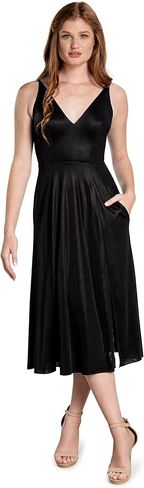 Dress the Population Women's Serafina Fit and Flare Midi Dress in Saudi Arabia