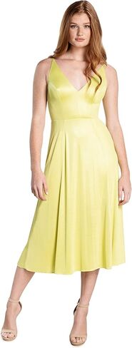 Dress the Population Women's Serafina Fit and Flare Midi Dress in Saudi Arabia