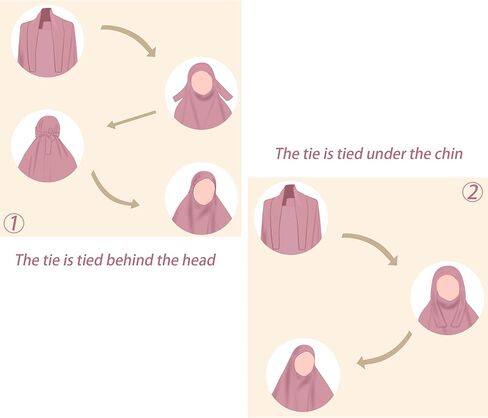 فستان صلاة إسلامي للنساء قطعتين جلباب ناعم إسلامي ماكسي عباية متواضعة ملابس صلاة العيد in Kuwait