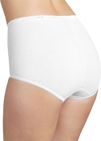 ملابس داخلية أو سراويل داخلية نسائية من Sloggi مكونة من 4 قطع بدون ملمس عالي الخصر من القطن أو سراويل داخلية طويلة أساسية للسيدات in Kuwait