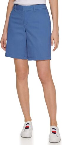 Tommy Hilfiger Women's 9 Inch Hollywood Chino Short (Standard and Plus) in Saudi Arabia