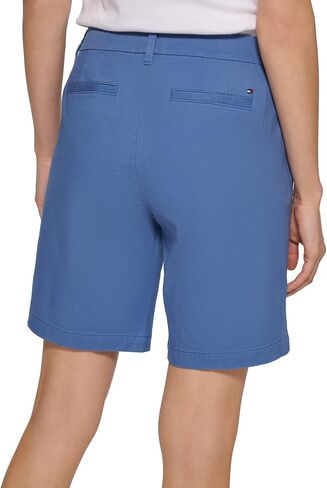Tommy Hilfiger Women's 9 Inch Hollywood Chino Short (Standard and Plus) in Saudi Arabia
