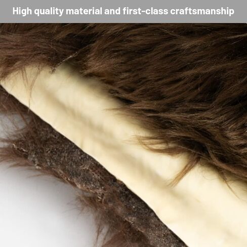 كريبي بارتي قناع ذئب بني للهالوين بتصميم وحش مرعب ورعب لكامل الراس من اللاتكس للبالغين in Kuwait