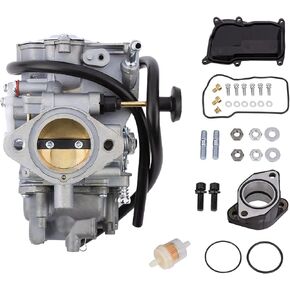 Warrior 350 Carburetor Fits Yamaha YFM350X Warrior 1988-2004, Kodiak 400 1996-1998, YFM350 Big Bear 1987-1998, YFM350ER Moto-4 1987-1995, YFM350F Wolverine 4x4 ATV
