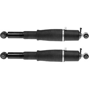 22187156 25979393 2pcs Rear Air Suspension Shock Absorbers Fits for 2000-2014 Chevy Avalanche Suburban Tahoe Yukon Escalade Rear Air Struts Replaces 25979391 25979394 19302786