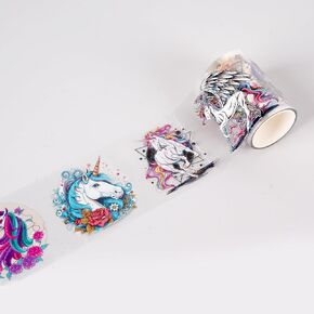 1Pcs Aesthetic Turtle Design PET Tape,Decorative Adhesive Stickers for Journaling and Scrapbook Supplies Pre-Cut