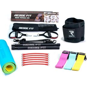 Redge Fit™ Complete Portable Full Body Home Gym Park Workout Set I Full Body Starter Pack- Yoga