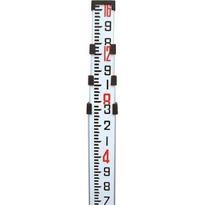 10ths of Foot Decimal Aluminum Grade/Leveling Rod (16ft/5m)