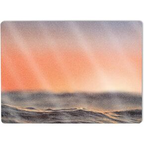 MightySkins Glossy Glitter Skin Compatible with Microsoft Surface Laptop 5 13.5" Full Wrap Kit - Sunset Sea | Protective, Durable High-Gloss Glitter Finish | Easy to Apply | Made in The USA
