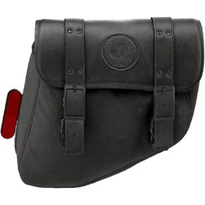 Indian Motorcycle Saddle Bag Right-Hand for Specific Scout Models, Black Waterproof Motorcycle Side Bag, Powersports Saddle Bags for Motorcycle Storage, Qty 1-2890284-VBA
