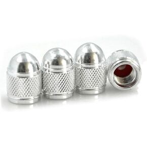 Vaguelly 4pcs tire Covers for Cars air Valve caps for Tires tire caps Car tyre Cover Tyre Cap Aluminum Alloy Bullet