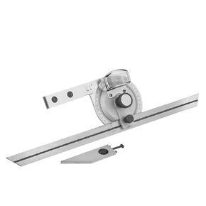 Universal Bevel Protractor,Universal Bevel Protractor 0-360 Degrees,Angle Square Finder Measuring Ruler Tools,for Measure The Precise Angle of The Inner