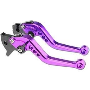 PROCNC Motorcycle Short Brake Clutch Levers Fit for Hond.a CB500F/CB500R/CB500X 2013-2021 CBR300R/CB300/R/F/FA 2014-2022 CB125/F/R 2019-2020 GROM/MSX125 2014-2023 CBR250R 2011-2013 (Black)