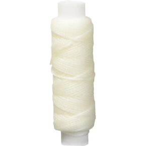 Tandy Leather Waxed Nylon Thread 25 yds. (22.9 m) White 1227-03