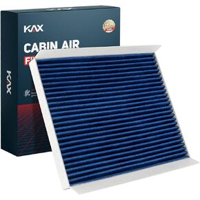 فلتر هواء كابينة KAX، GCF039 (CF10728) بديل لـ Accent، Elantra، Elantra Coupe، Elantra GT، Forte، Forte Koup، Forte5 Cabin Filter، امتصاص قوي مع الكربون المنشط المحسن