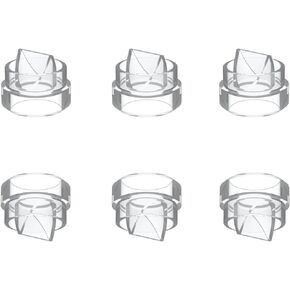 Upgrade Duckbill Valve Compatible with Momcozy S12 Pro/S9 Pro Hands-Free Breast Pump Wearable,S9/S10/12 Breast Pump Replacement Accessories,for Momcozy/TSRETE Wearable Breast Pump Parts,6pcs