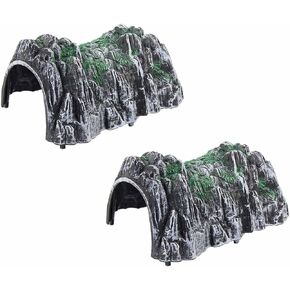 SD04 2PCS Model Train Railway Train Cave Tunnels 1:150 N Scale New
