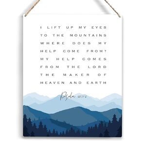 Inspirational Nursery Decor for Girls Boys Baby Girl Room Decor Christian Nursery Wall Art For This Child We Have Prayed Wooden Hanging Sign Bible Verse Wall Art Sign for Kids Home 8 x 10 Inches