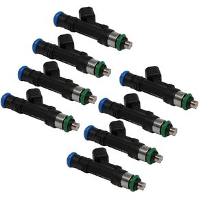 Fuel Injector,OCPTY 8pcs 4 Holes Replacement Fuel Injectors Engine Part fit for 04-09 for Ford for E-150/ for E-350 Super Duty, 04-05 for Ford for E-150 Club Wagon/for E-350 Club Wago