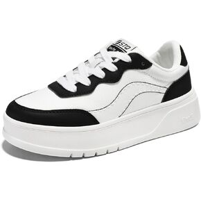 STQ Womens Platform Sneakers Fashion Casual Shoes Trendy Chunky Sneakers for Plantar Fasciitis