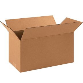 AVIDITI 16 x 8 x 8 Corrugated Cardboard Boxes, Long 16"L x 8"W x 8"H, Pack of 25 | Shipping, Packaging, Moving, Storage Box for Home or Business, Strong Wholesale Bulk Boxes