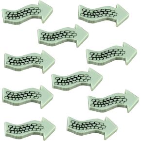 LITKO Pathway Tokens | Compatible with Arkham Horror LCG | Cthulhu Games | Eldritch Horror | Grey | Pack of 10 (Variety)