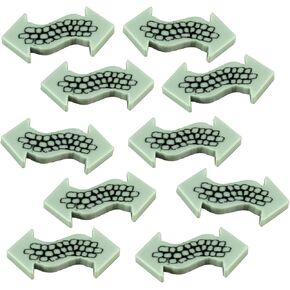 LITKO Pathway Tokens | Compatible with Arkham Horror LCG | Cthulhu Games | Eldritch Horror | Grey | Pack of 10 (Variety)