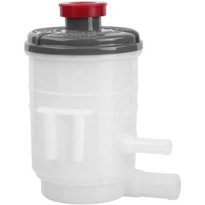 Power Steering Pump Reservoir, White Plastic Car Power Steering Pump Fluid Reservoir Oil Tank Bottle 53701SDAA01, Fit For Honda Accord/Fit For