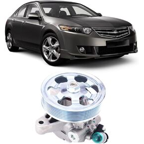 CAREONLINE Power Steering Pump Compatible with 2002-2011 Hond-a Accor-d CRV Acur-a RSX 2.0 2.4L 56110-PNB-A01 Double Overhead Camshaft Power Steering Pump， 96-5419, 215419, 9900521, 36P0773