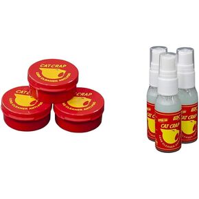 EK USA 3 PK CAT Crap Paste (11294B) & 3 PK CAT Crap Spray (11293B)