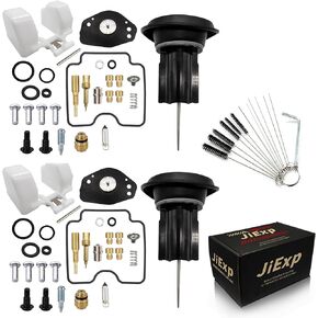 [JiExp]For Yamaha 1999~2011 year V-Star XVS1100 DragStar XVS1100 Motorcycle Carburetor Repair Kit With Throttle Valve