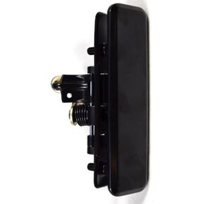 PT Auto Warehouse GM-3913S-FR - Outside Exterior Outer Door Handle, Smooth Black - Passenger Side Front